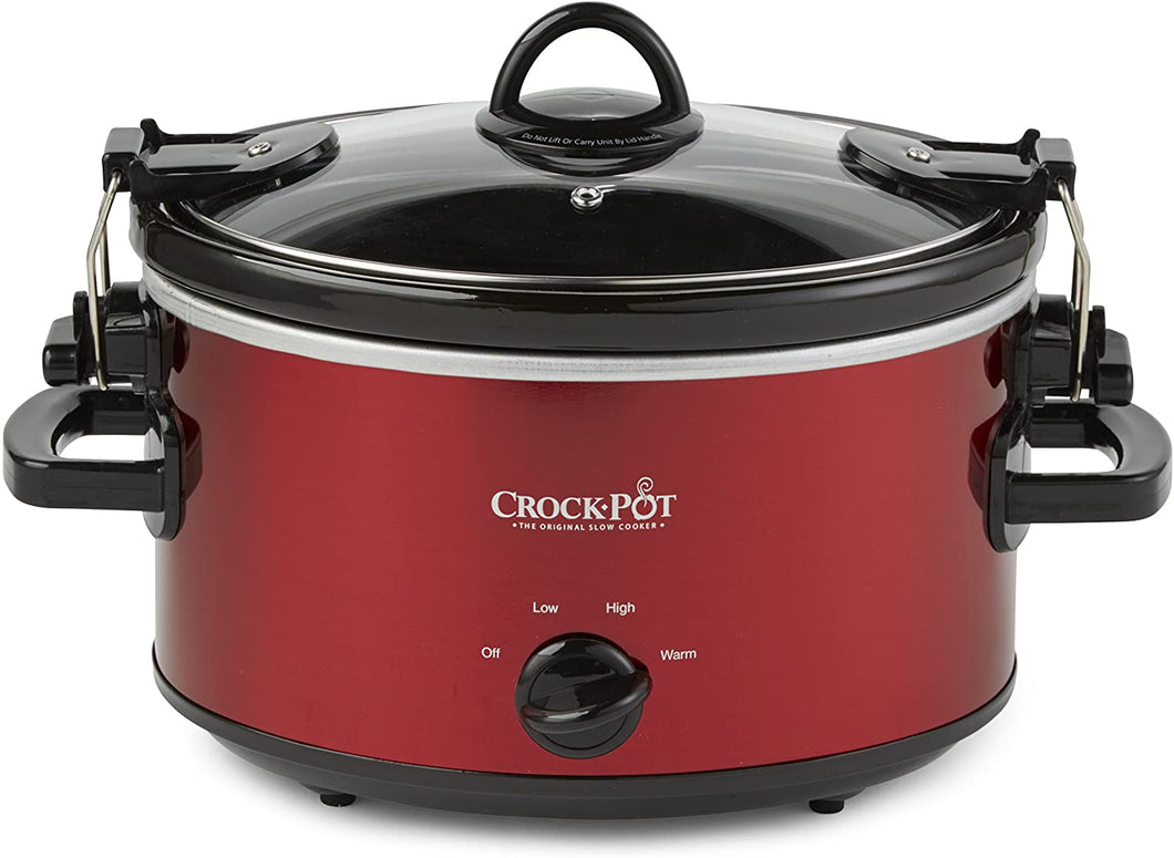 Crock-Pot SCCPVL400-R 4-Quart Cook and Carry Slow Cooker