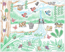 Load image into Gallery viewer, Melissa &amp; Doug Stamp-a-Scene-Rain Forest