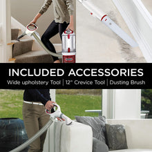Load image into Gallery viewer, Shark Rotator Professional Upright Corded Bagless Vacuum for Carpet and Hard Floor with Lift-Away Hand Vacuum and Anti-Allergy Seal (NV501), White with Red Chrome