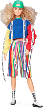 Load image into Gallery viewer, Barbie Sweatshirt with Logo Tape &amp; Striped Shorts