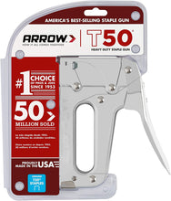 Load image into Gallery viewer, Arrow T50 Heavy Duty Staple Gun
