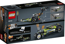 Load image into Gallery viewer, LEGO Technic Dragster 42103 Pull-Back Racing Toy Building Kit, New 2020 (225 Pieces)