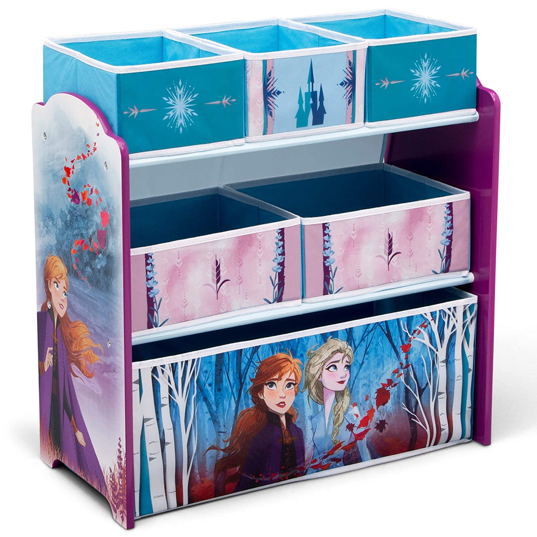 Delta Children 6-Bin Toy Storage Organizer, Disney Frozen