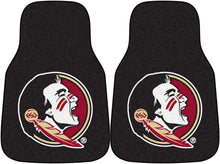 Load image into Gallery viewer, FANMATS NCAA Mens 2-pc Carpet Car Mat Set