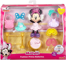 Load image into Gallery viewer, Fisher-Price Disney Minnie, Fashion Prima Ballerina
