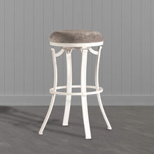 Load image into Gallery viewer, Hillsdale Kelford Backless Swivel Counter Stool, Antique Bronze