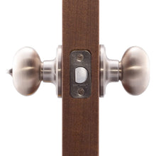 Load image into Gallery viewer, Copper Creek EK2030SS Egg Privacy Door Knob, Satin Stainless