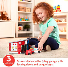 Load image into Gallery viewer, Melissa &amp; Doug Keys &amp; Cars Rescue Garage