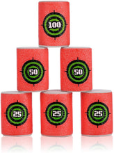 Load image into Gallery viewer, Yosoo 12 pcs Dart Foam EVA Soft Bullet Target for Nerf N-Strike Elite Series Blasters 2.44×1.65 Inch