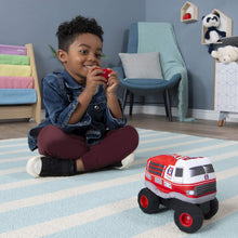 Load image into Gallery viewer, Plush Power RC, Remote Control Fire Truck with Soft Body and 2-Way Steering, for Kids Aged 3 and Up