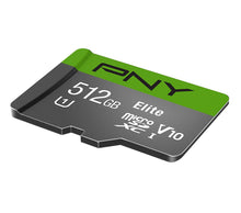 Load image into Gallery viewer, PNY Elite 512GB microSDXC Card, Up to 90MB/S – (P-SDU512U190EL-GE)