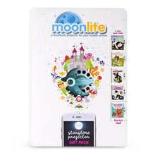 Load image into Gallery viewer, Moonlite Gift Pack - Storybook Projector for Smartphones with 5 Stories