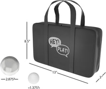Load image into Gallery viewer, Hey! Play! 80-10606 Petanque/Boules Set for Bocce &amp; More with 8 Steel Tossing Balls