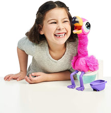Load image into Gallery viewer, Little Live Pets Gotta Go Flamingo | Interactive Plush Toy That Eats, Sings, Wiggles, Poops and Talks (Batteries Included) | Reusable Food. Ages 4+