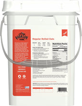 Load image into Gallery viewer, Augason Farms Regular Rolled Oats Emergency Food Storage 10 Pound Pail
