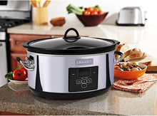 Load image into Gallery viewer, Crock-Pot 7 Quart Programmable Slow Cooker with Digital Countdown Timer|Polished Platinum