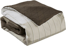 Load image into Gallery viewer, Ombre Stripe Taupe 8-Piece Bed-in-Bag