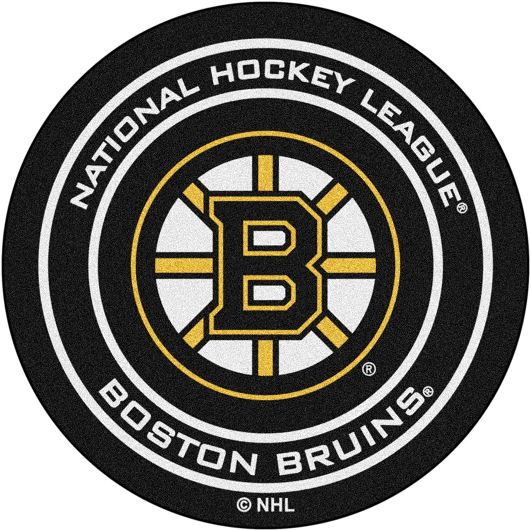 FANMATS Boston Bruins Puck Floor Mat
