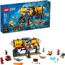 Load image into Gallery viewer, LEGO City Ocean Exploration Base Playset 60265