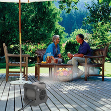 Load image into Gallery viewer, Lasko 7050 Misto Outdoor Misting Fan - Features Cooling Misters, Ideal for Camping, Patios, Picnics, &amp; more