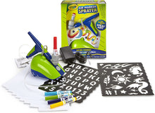Load image into Gallery viewer, Crayola Air Marker Sprayer Airbrush Kit, Gift for Kids Age 8, 9, 10
