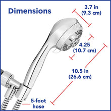 Load image into Gallery viewer, Waterpik Twin Turbo Handheld Shower Head, DSL-653