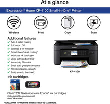Load image into Gallery viewer, Epson Expression Home XP-440 Wireless Color Photo Printer with Scanner and Copier