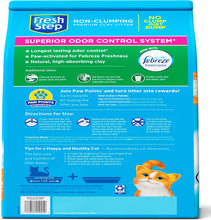Load image into Gallery viewer, Fresh Step Non-Clumping Premium Scented Cat Litter with Febreze Freshness