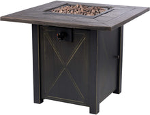 Load image into Gallery viewer, Bond Manufacturing 51348A Propane Pit Fire Table, 30&quot; 50k BTU, Brushed Bronze