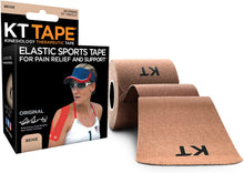 Load image into Gallery viewer, KT Tape Original Cotton Elastic Kinesiology Therapeutic Athletic Tape, 20 Pack, 10” Cut Strips