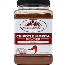 Load image into Gallery viewer, Hoosier Hill Farm Chipotle Morita Powder, 1.5 lbs. Plastic Jar