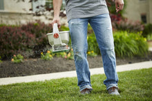 Load image into Gallery viewer, Scotts Wizz Hand-Held Spreader with EdgeGuard Technology - Apply Grass Seed, Fertilizer or Weed Control Products, Battery Powered, Holds up to 2,500 sq ft of Scotts Lawn Products
