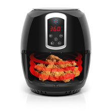 Load image into Gallery viewer, Healthy Cuisine HAFD36-3.6L Digital Air Fryer with LCD Screen and Rapid Air Circulation includes:Fry Drawer, Fry Basket, Non-Stick Fry Rack, Recipe Book