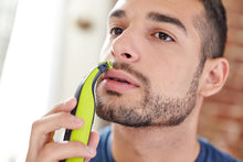Load image into Gallery viewer, Philips Norelco OneBlade hybrid electric trimmer and shaver, QP2520/70
