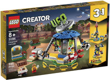 Load image into Gallery viewer, LEGO Creator 3in1 Fairground Carousel 31095 Building Kit (595 Pieces)