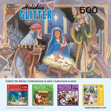 Load image into Gallery viewer, MasterPieces Holiday Glitter 500 Puzzles Collection