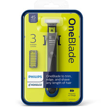 Load image into Gallery viewer, Philips Norelco OneBlade hybrid electric trimmer and shaver, QP2520/70