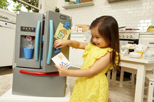 Load image into Gallery viewer, Little Tikes First Fridge Refrigerator with Ice Dispenser Pretend Play Appliance for Kids, Play Kitchen Set with Kitchen Playset Accessories Unique Toy Multi-Color