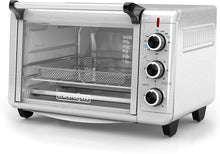 Load image into Gallery viewer, BLACK+DECKER Crisp &#39;N Bake Air Fry Toaster Oven, Stainless Steel, TO3215SS, 6 Slice
