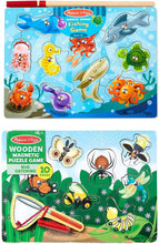 Load image into Gallery viewer, Melissa &amp; Doug Fishing And Bug Catching Magnetic Game Bundle