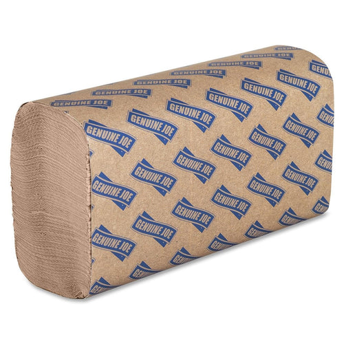 Genuine Joe GJO21040 Multifold Natural Towels, 9.25