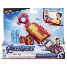 Load image into Gallery viewer, Avengers Marvel Iron Man Blast Repulsor Gauntlet with Nerf Darts for Costume &amp; Role Play