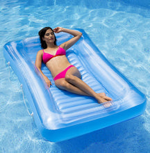 Load image into Gallery viewer, Ocean Blue Water Products Sun Searcher Suntan Tub Oasis Inflatable Pool Lounger, 71-Inch