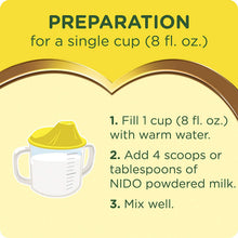 Load image into Gallery viewer, NIDO Kinder 1 Toddler Milk