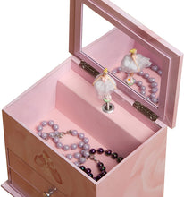 Load image into Gallery viewer, Mele &amp; Co. Casey Girl's Musical Ballerina Jewelry Box (Ballerina &amp; Slipper Design)