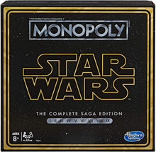 Load image into Gallery viewer, Monopoly: Star Wars Complete Saga Edition Board Game for Kids Ages 8 &amp; Up