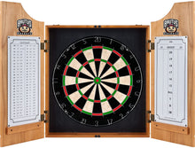 Load image into Gallery viewer, NCAA Ohio State University Wood Dart Cabinet Set