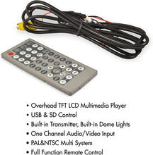 Load image into Gallery viewer, XO Vision GX2155 9-Inch Flip-Down Multimedia Player (Black)