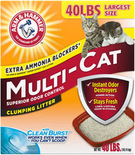 Load image into Gallery viewer, Arm &amp; Hammer Multi-Cat Clumping Cat Litter, Scented 40lb