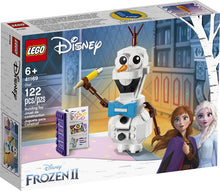 Load image into Gallery viewer, LEGO Disney Frozen II Olaf 41169 Olaf Snowman Toy Figure Building Kit Christmas Gift (122 Pieces)